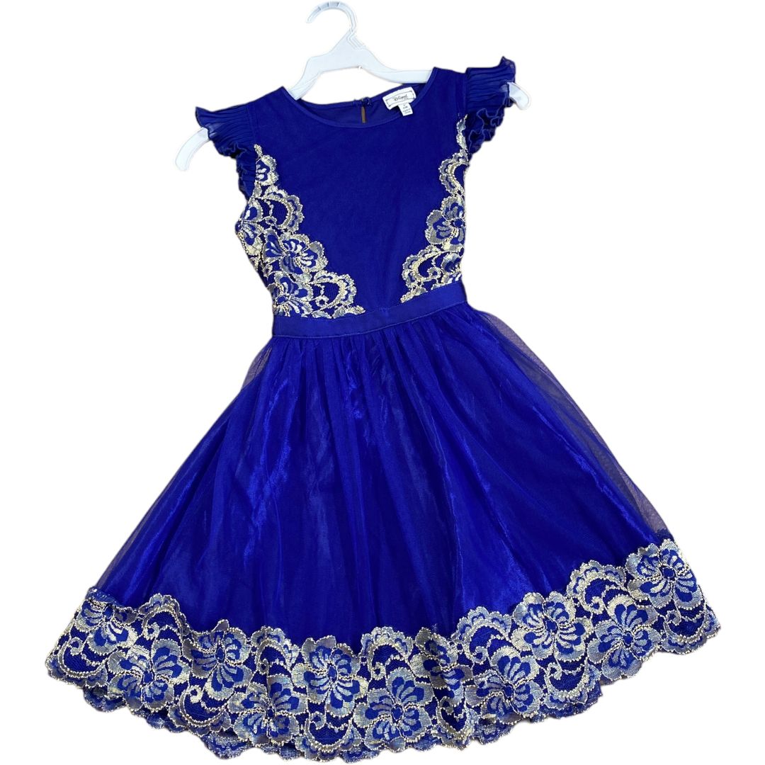 Disney Blue Dsigned Princess Dress (7/8 Girls)