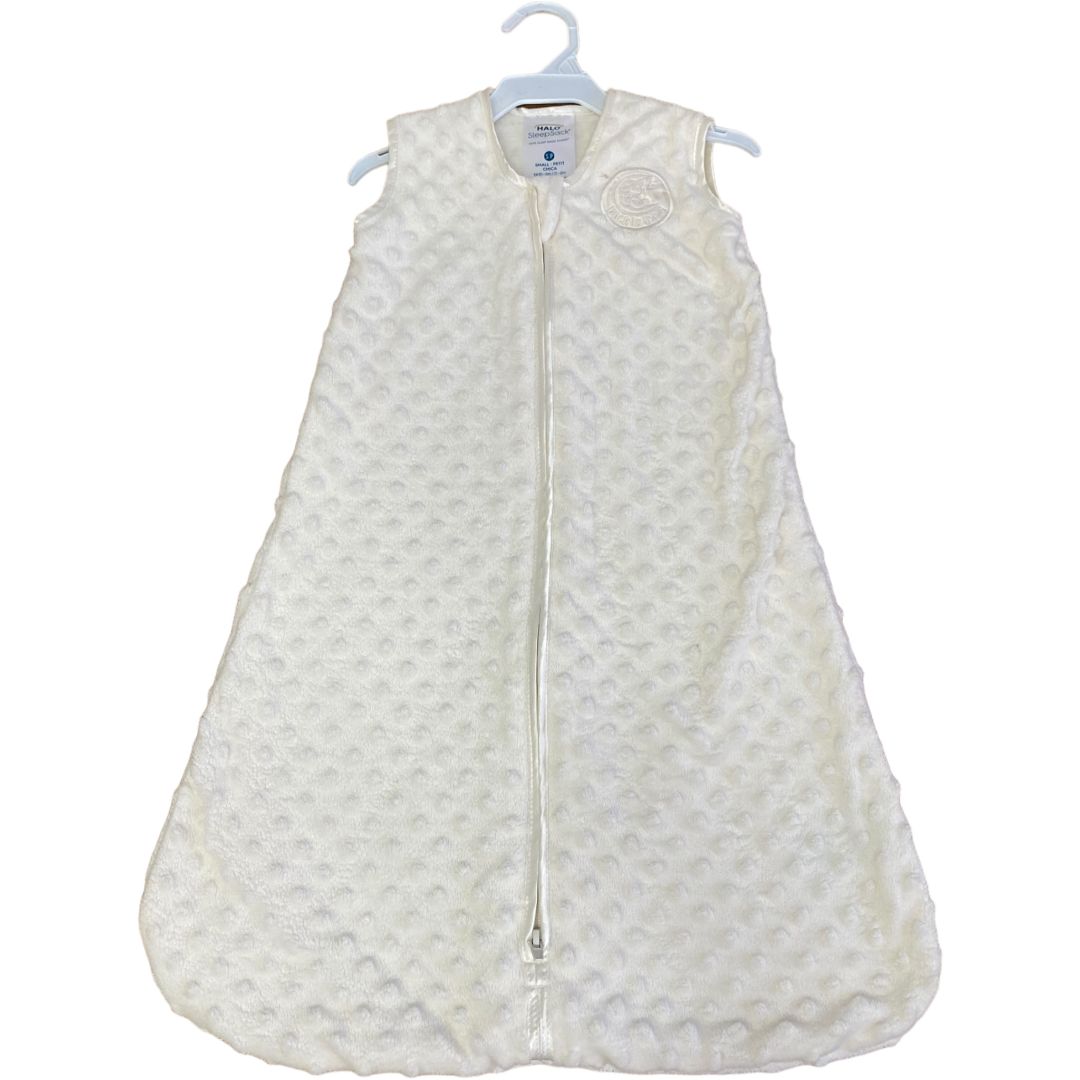 Halo Cream Minky Sleep Sack (0/6M Neutral)