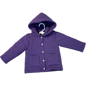 Kate Quinn Purple Organic Quilted Jacket (18/24M Girls)