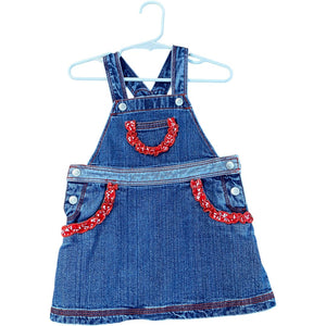 Hanna Andersson Blue Denim Jumper (4 Girls)