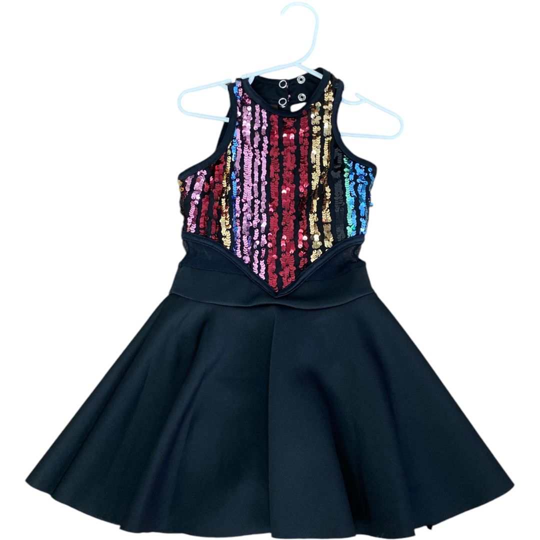 Weissman Black Sequin Dance Dress (4/5 Girls)