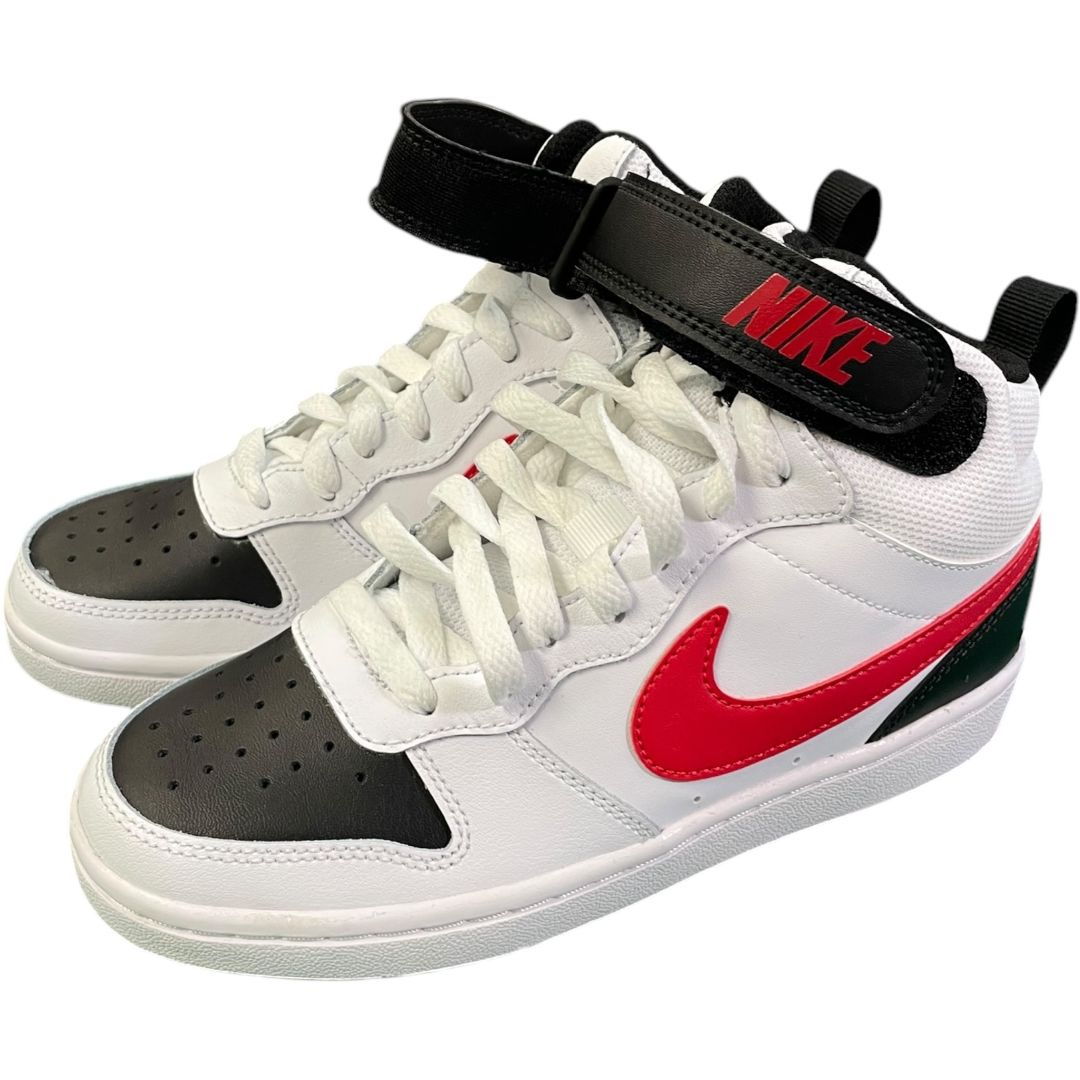 Nike White Court BoroughMid 2 (Size 4Y)