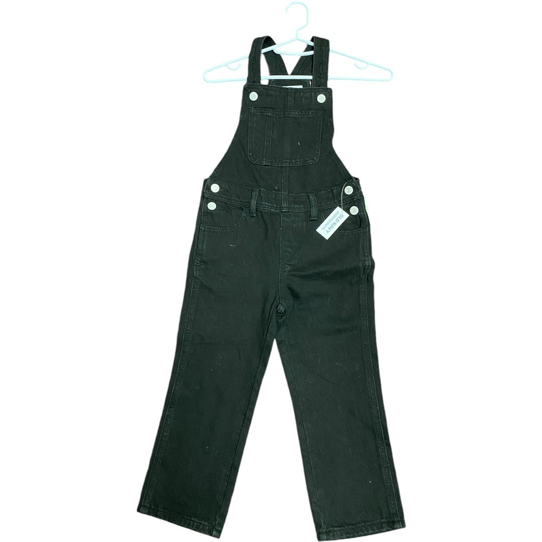 Old Navy Black Denim Overalls NWT (5 Girls)