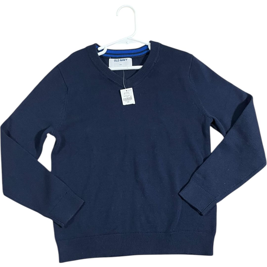 Old Navy Navy V Sweater NWT (6 Boys)