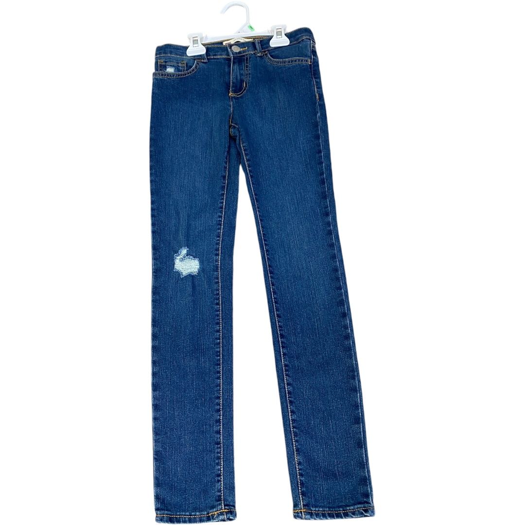 Levi's Blue 710 Super Skinny Jeans (10 Girls)