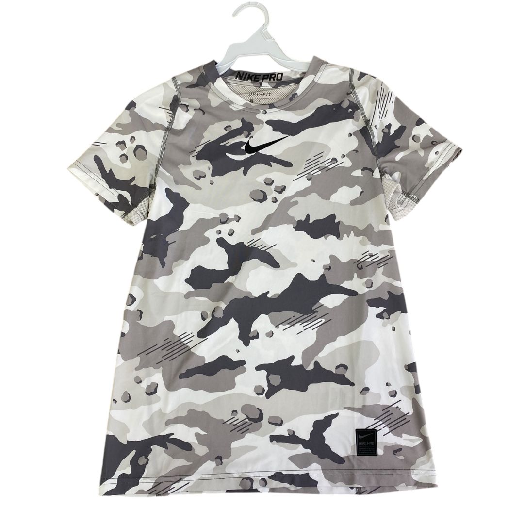 Nike Grey Dri-Fit Camo Tee (10/12 Boys)