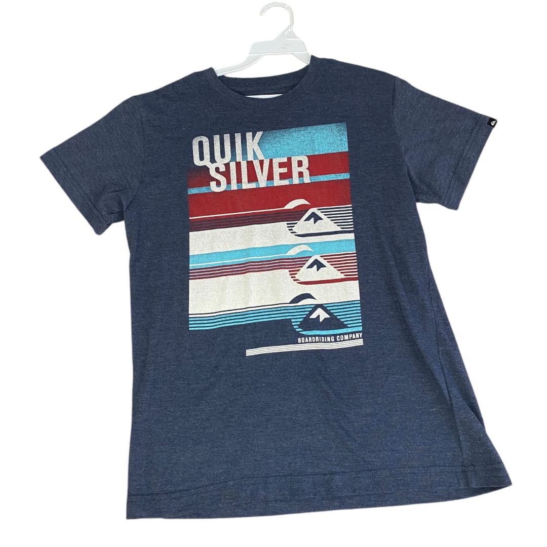 Quicksilver Blue Tee (14/16 Boys)