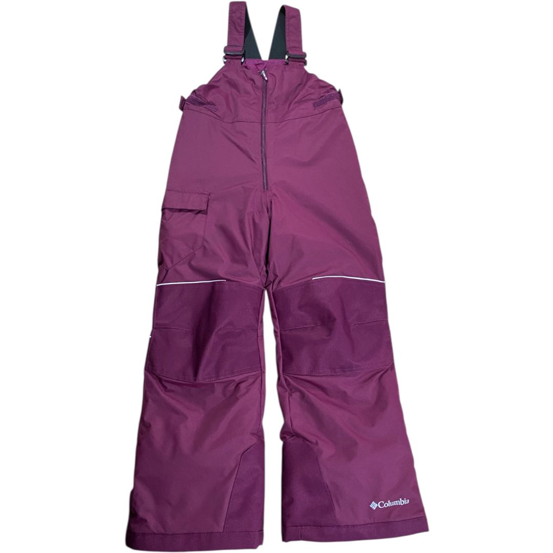 Columbia Maroon Omni-Tech Snow Bib (8 Girls)