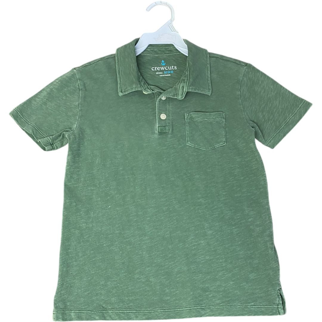 Crewcuts Green Polo (8/10 Boys)