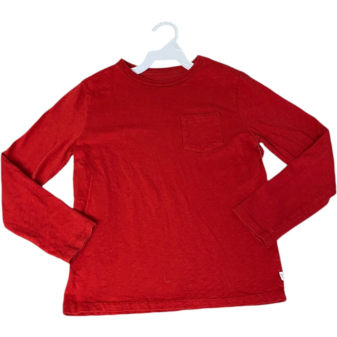 Gap Red Organic Long Sleeve Tee (8/10 Neutral)