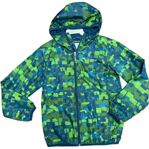 Columbia Blue Hooded Omni-Wick Jacket (10/12 Boys)