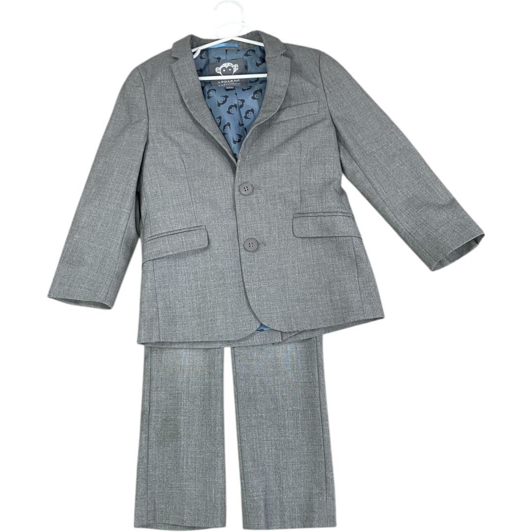 appaman Grey Suit Set (5 Boys)