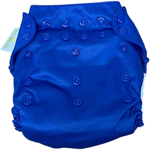 Bum Genius Blue All In One Cloth Diaper One Size