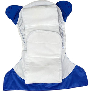 Bum Genius Blue All In One Cloth Diaper One Size