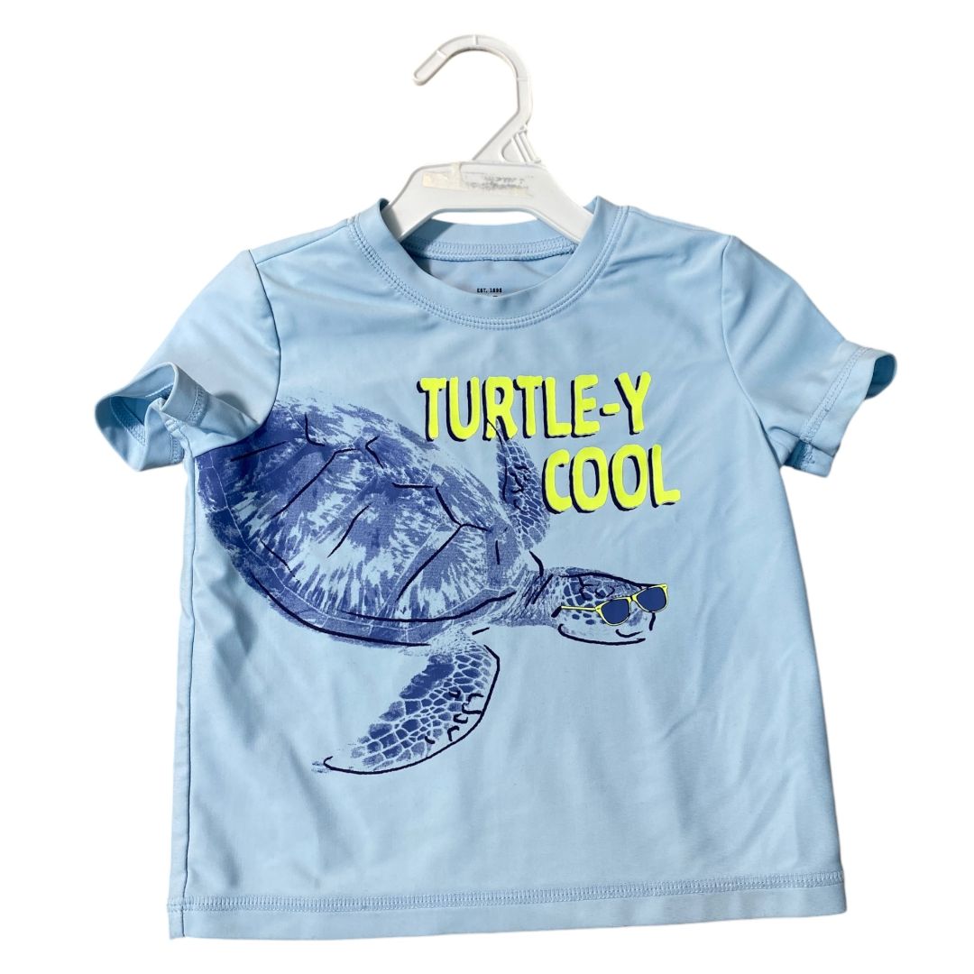 Oshkosh Blue Turtle Rash Guard (18M Boys)