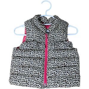 Gap Cream Chetah Vest (6/12M Girls)