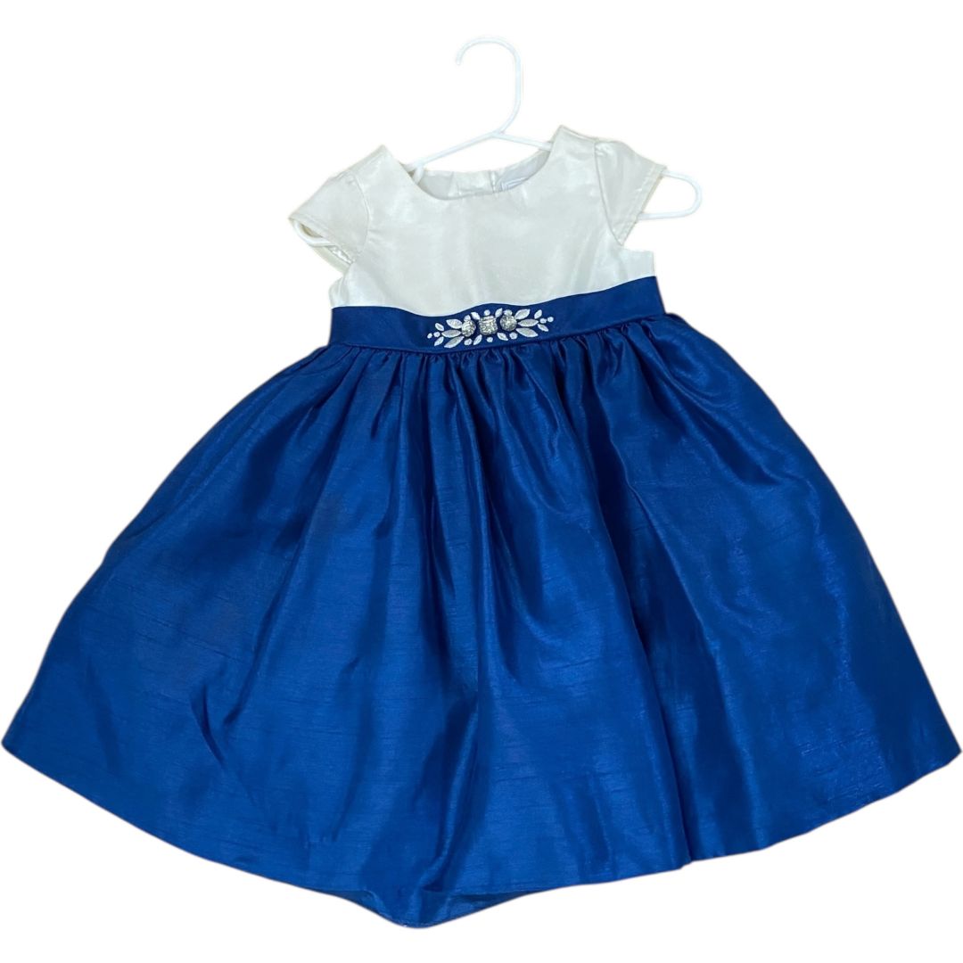 Gymboree Blue Holiday Dress (18/24M Girls)