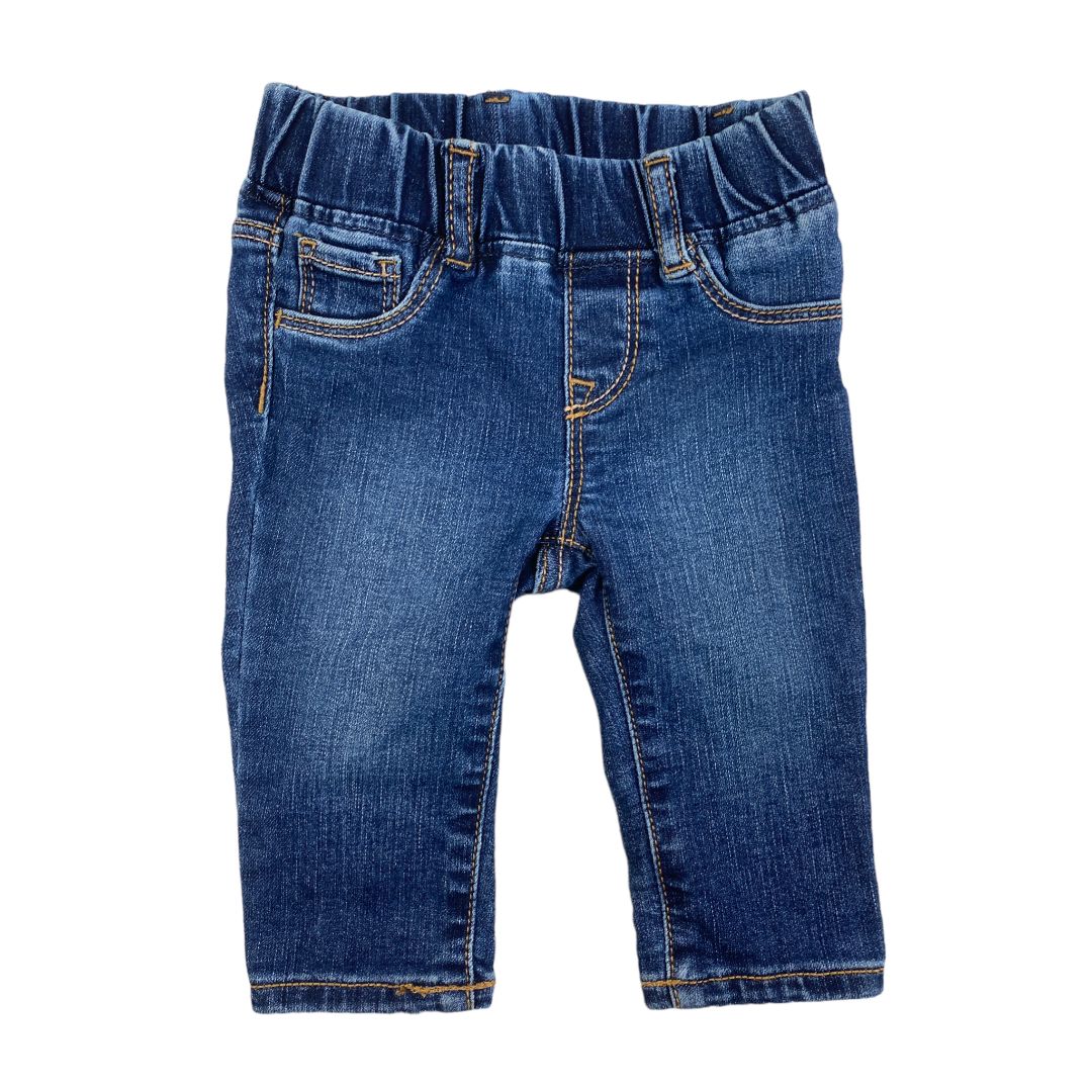 Gap Blue Skinny Jeans (3/6M Neutral)