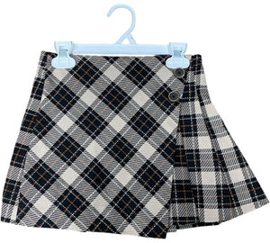 Zara Brown Plaid Skirt (8 Girls)