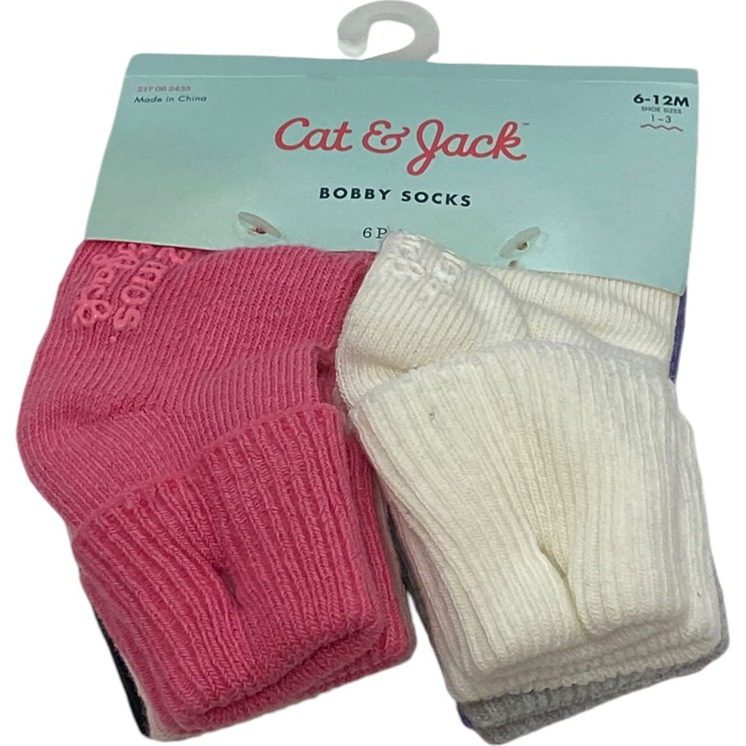 Cat & Jack  Sock Set NWT (6/12M Girls)