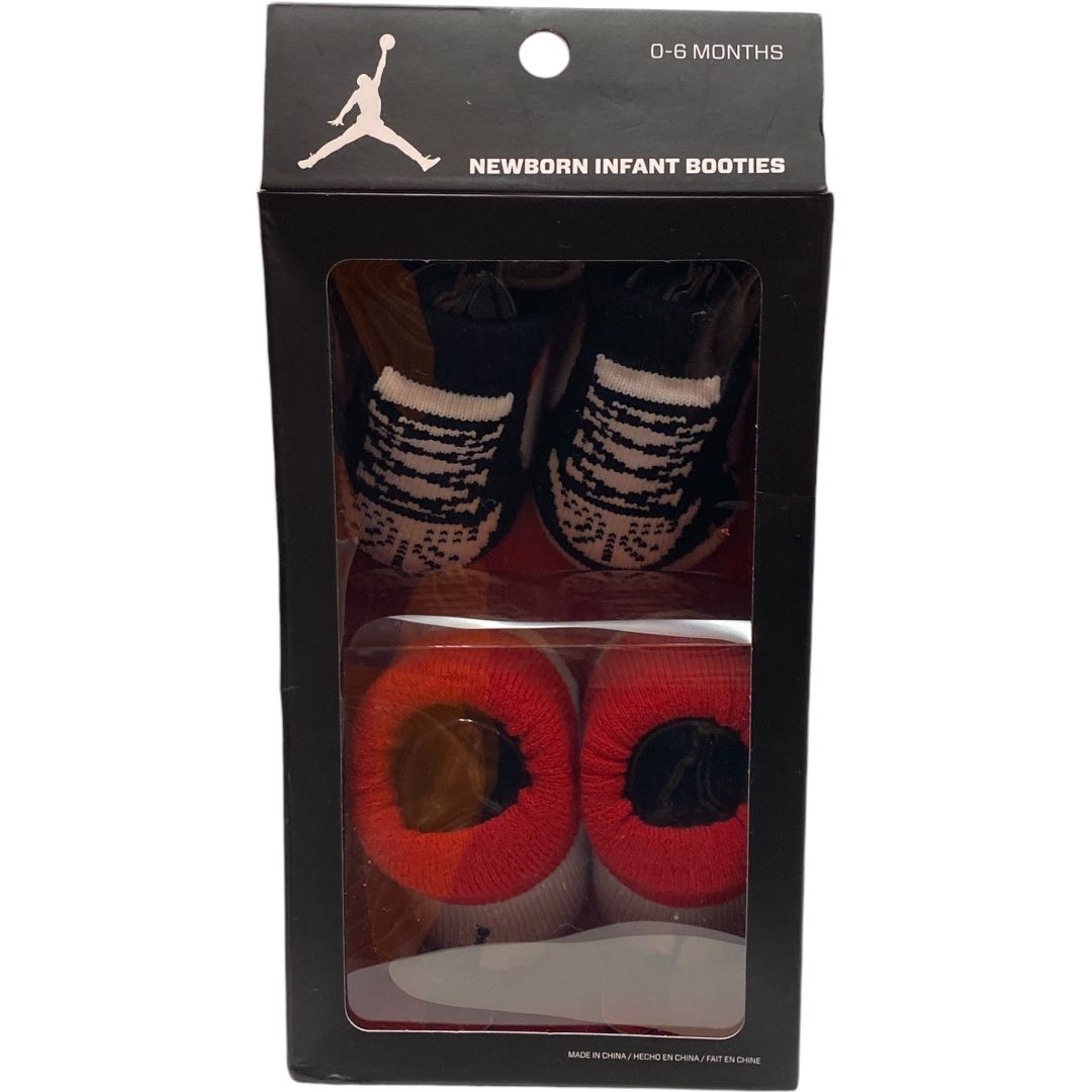 Jordan Red & Black Socks Set NIB (0/6M Neutral)