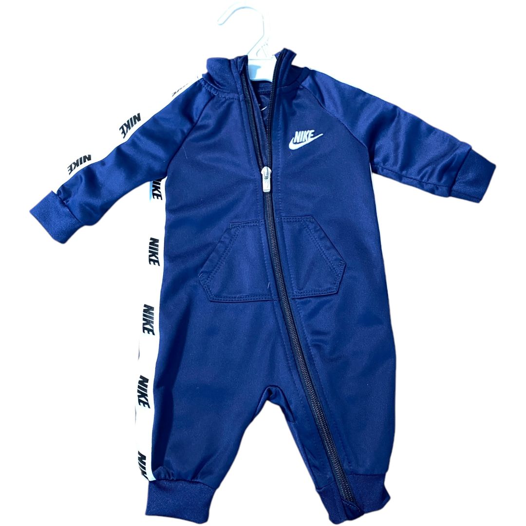 Nike Navy Warm Up Romper (3M Neutral)