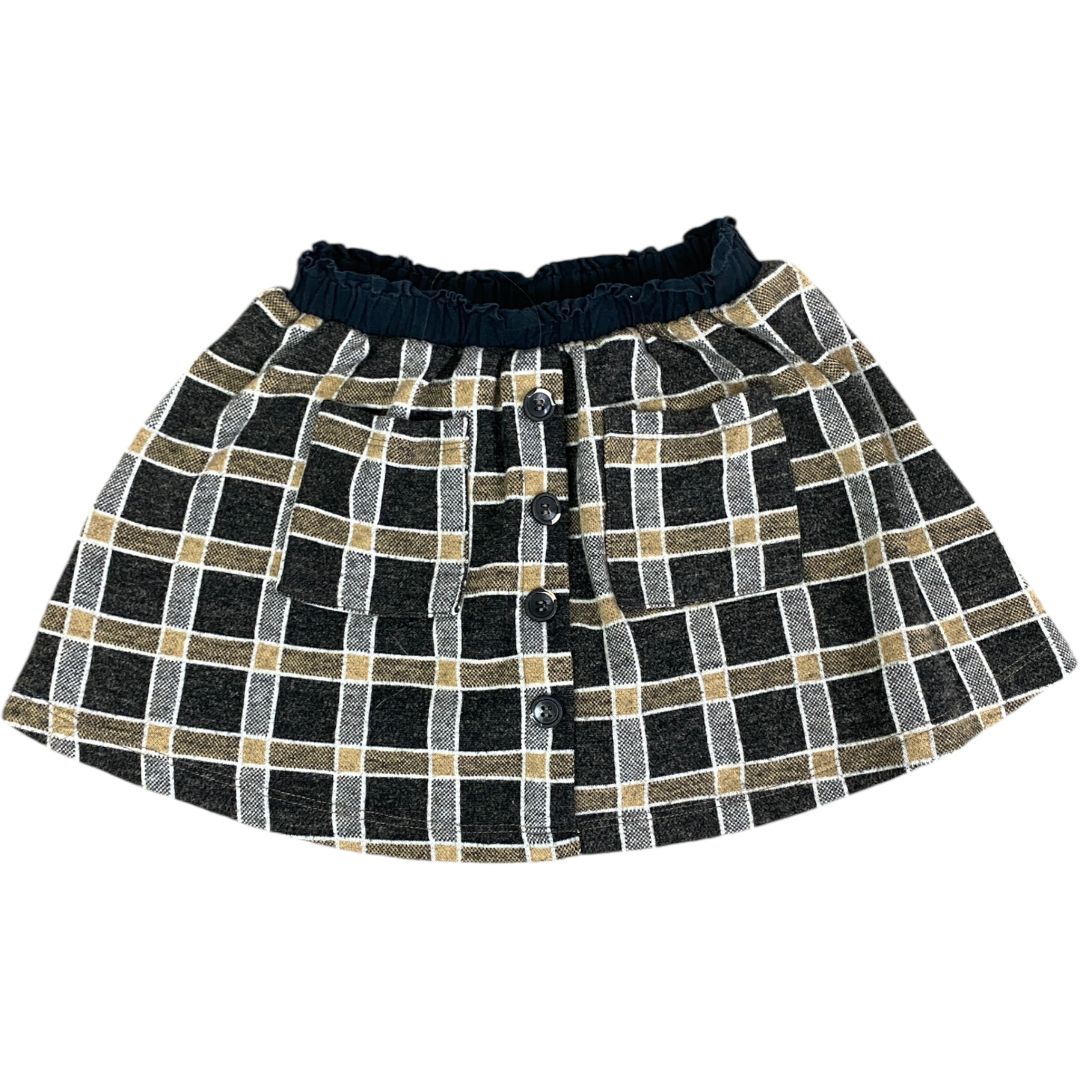 Zara Grey Plaid Skirt (2/3T Girls)