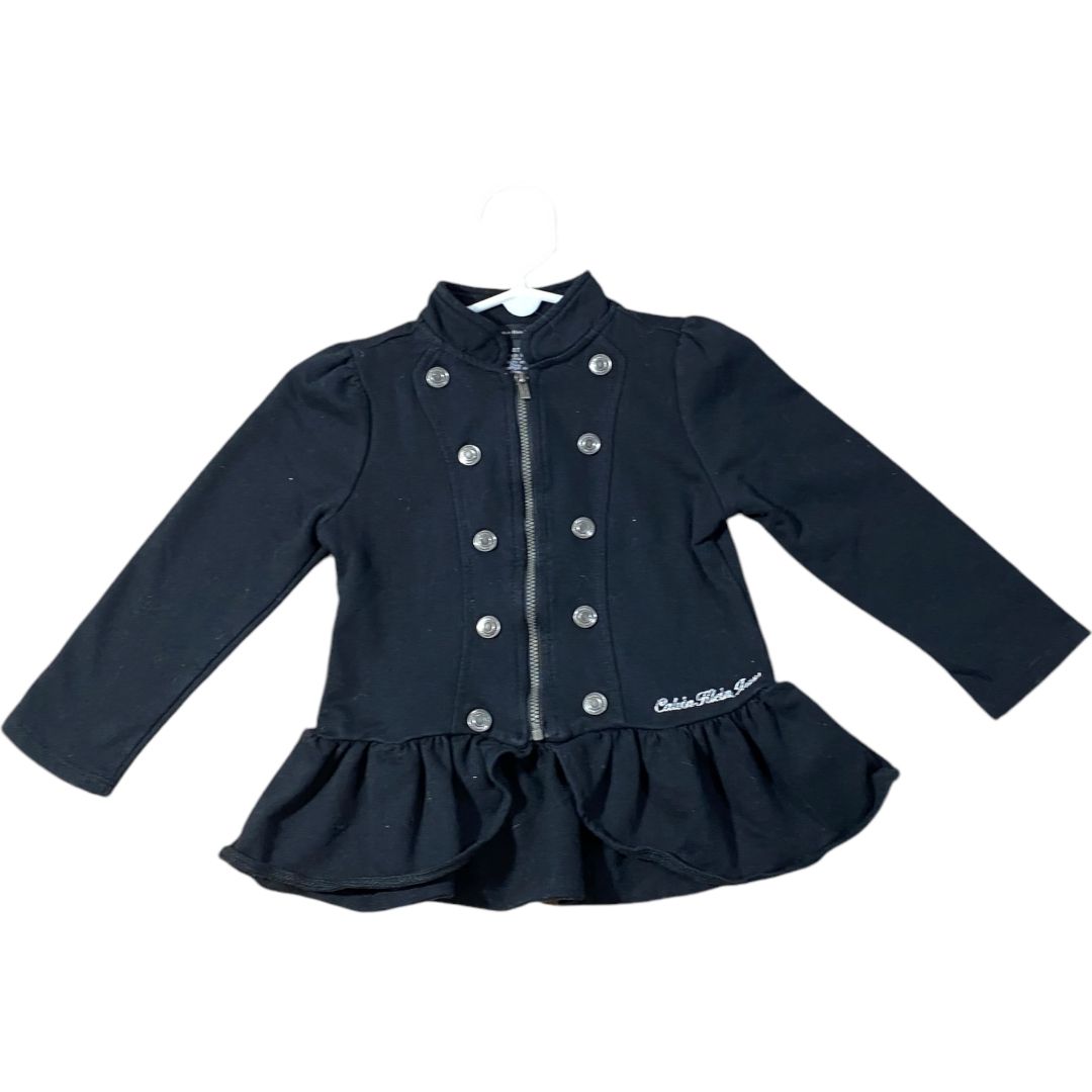 Calvin Klein Black Jersey Jacket (4T Girls)