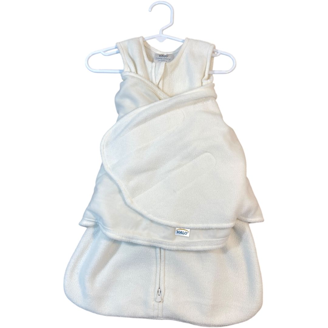 Halo Cream Sleep Sack Swaddle (0/3M Neutral)