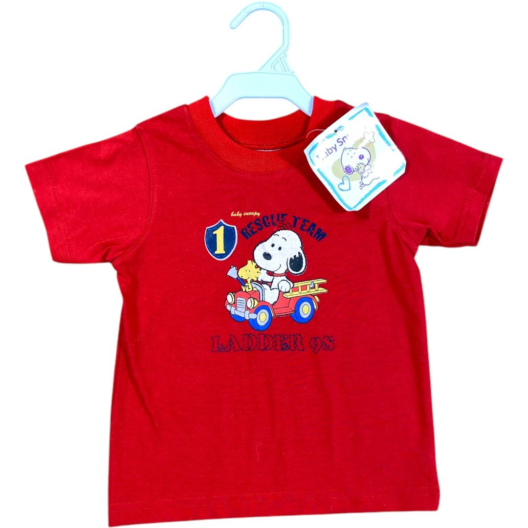 Baby Snoopy Red Vintage Snoopy Tee NWT (24M Neutral)