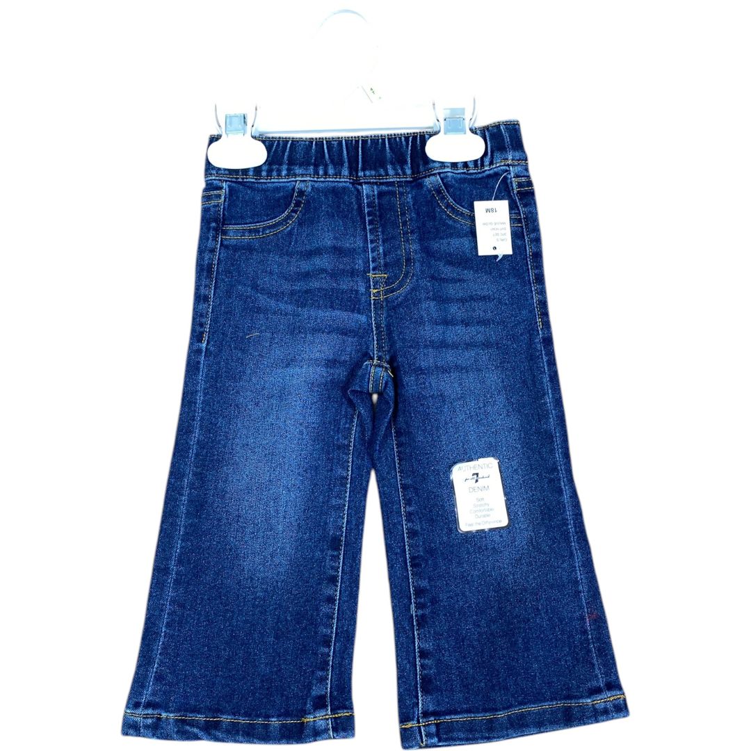 7 for All Mankind Blue Stretch Denim NWT (18M Girls)