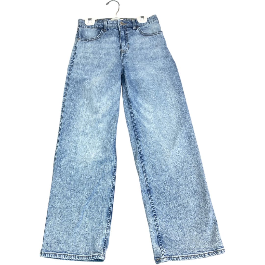 Abercrombie Blue High Rise Wide Leg Jeans (12/14 Girls)