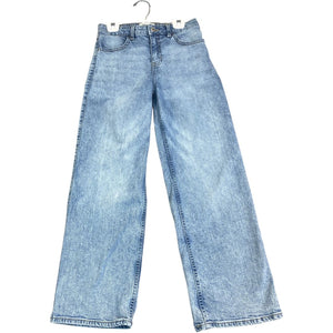 Abercrombie Blue High Rise Wide Leg Jeans (12/14 Girls)