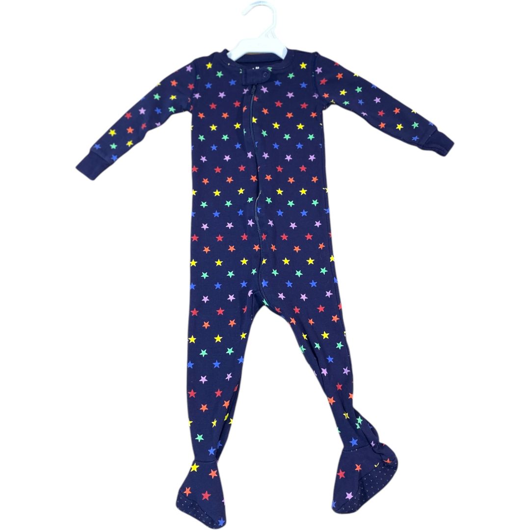 Primary Navy Organic Star Sleeper (12/18M Neutral)