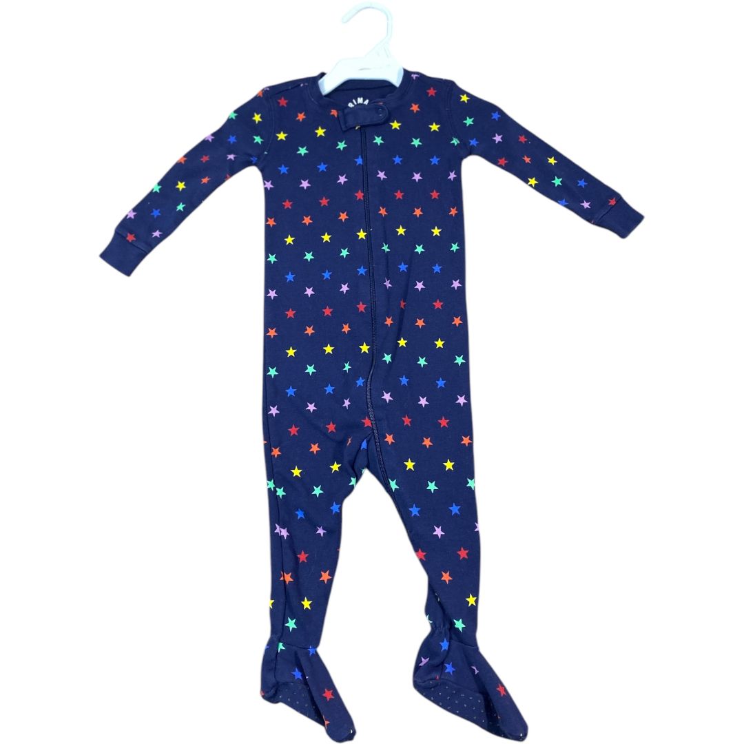 Primary Navy Orgnaic Star Sleeper (9/12M Neutral)