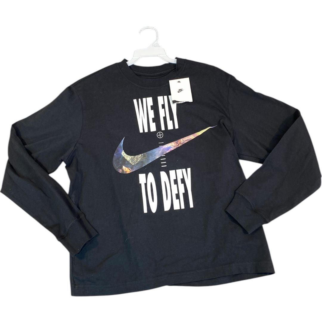 Nike Balck We Fly Tee NWT (14/16 Girls)