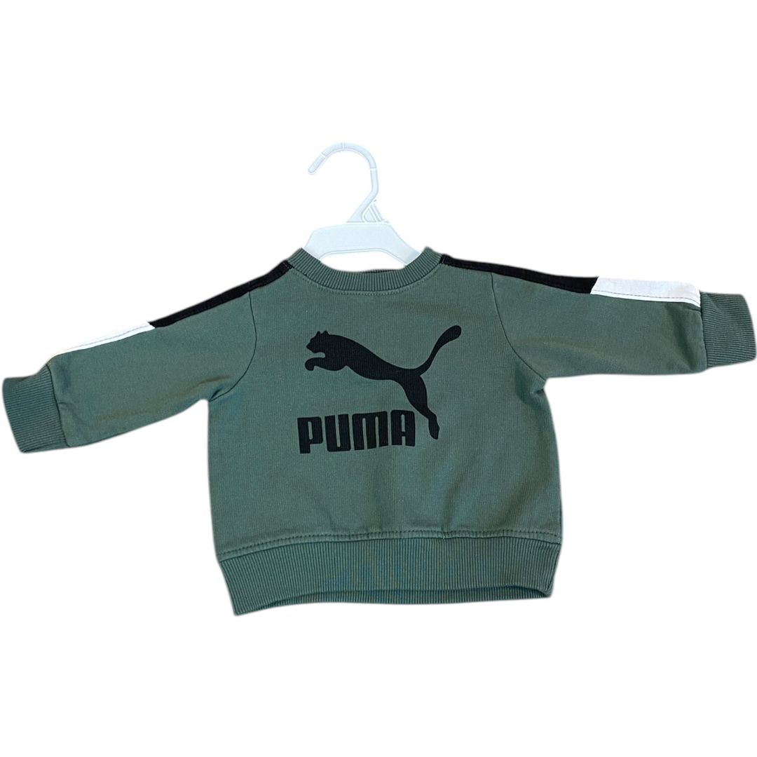 Puma Green Crew Sweatshirt (0/3M Neutral)