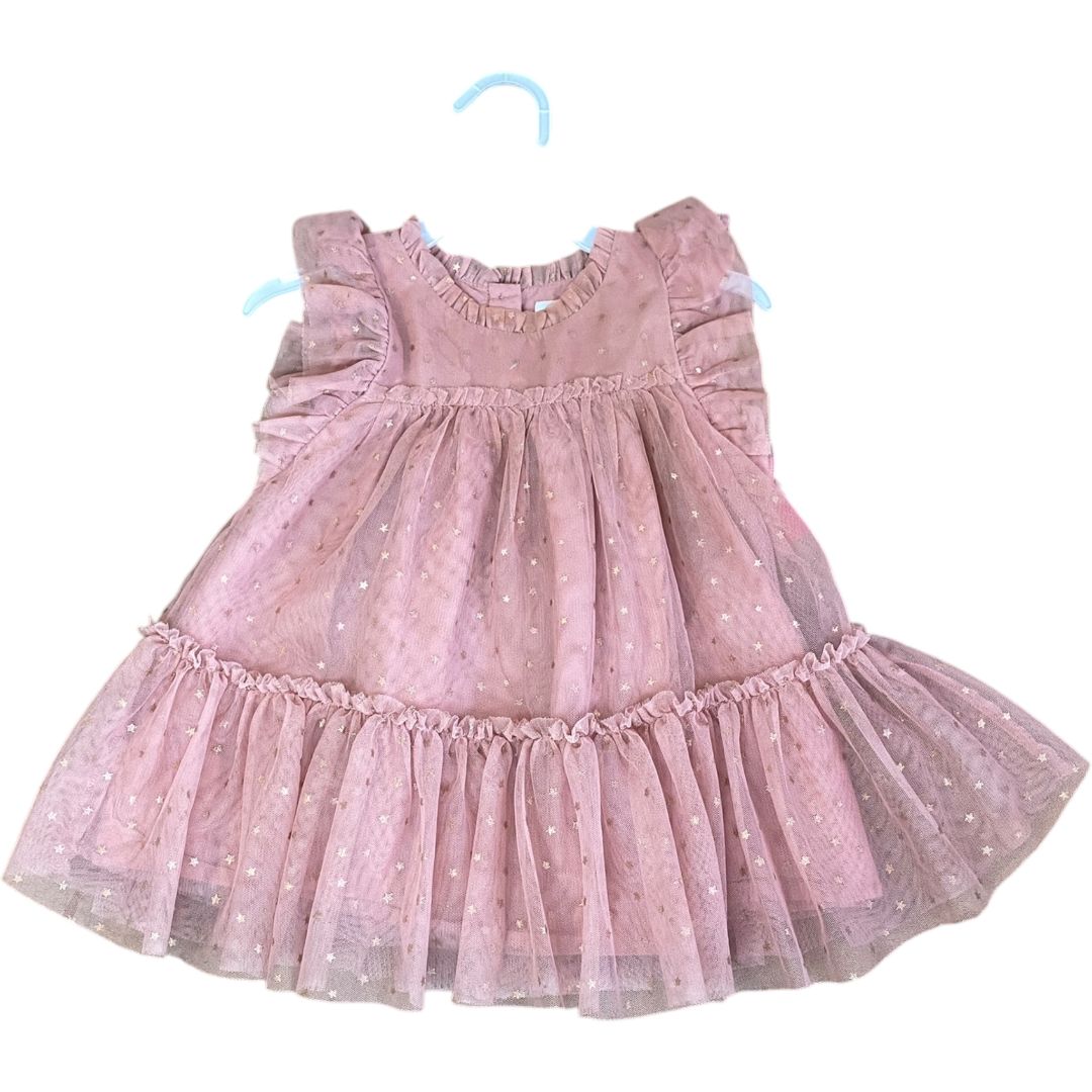 Gap Rose Tulle Star Dress (12/18M Girls)