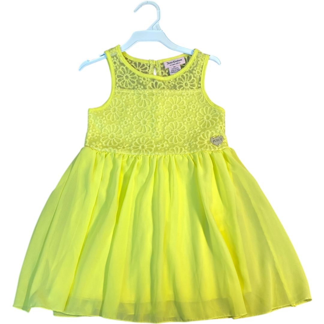 Juicy Couture Yellow Floral Dress (4T Girls)