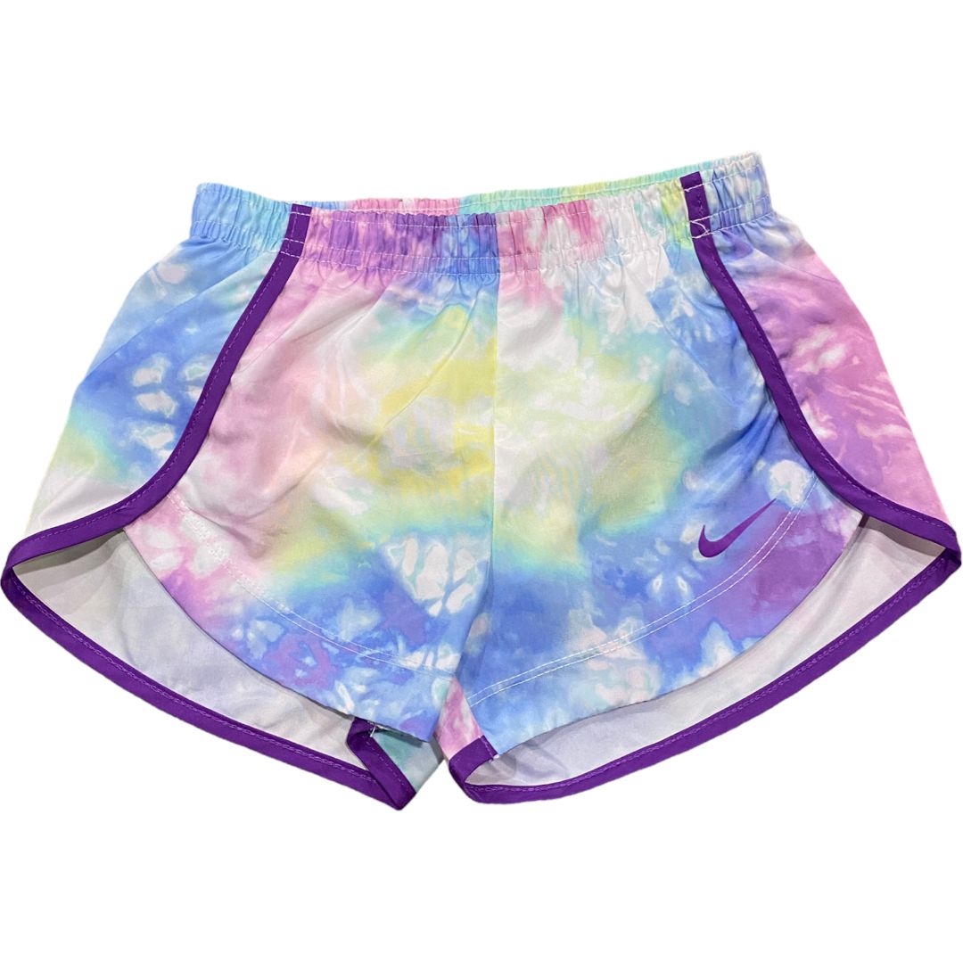 Nike Purple Dri Fit Pattern Shorts (4T Girls)