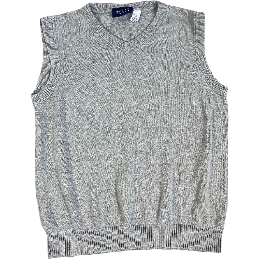 The Children's Place Grey Sweater Vest (10/12 Boys)