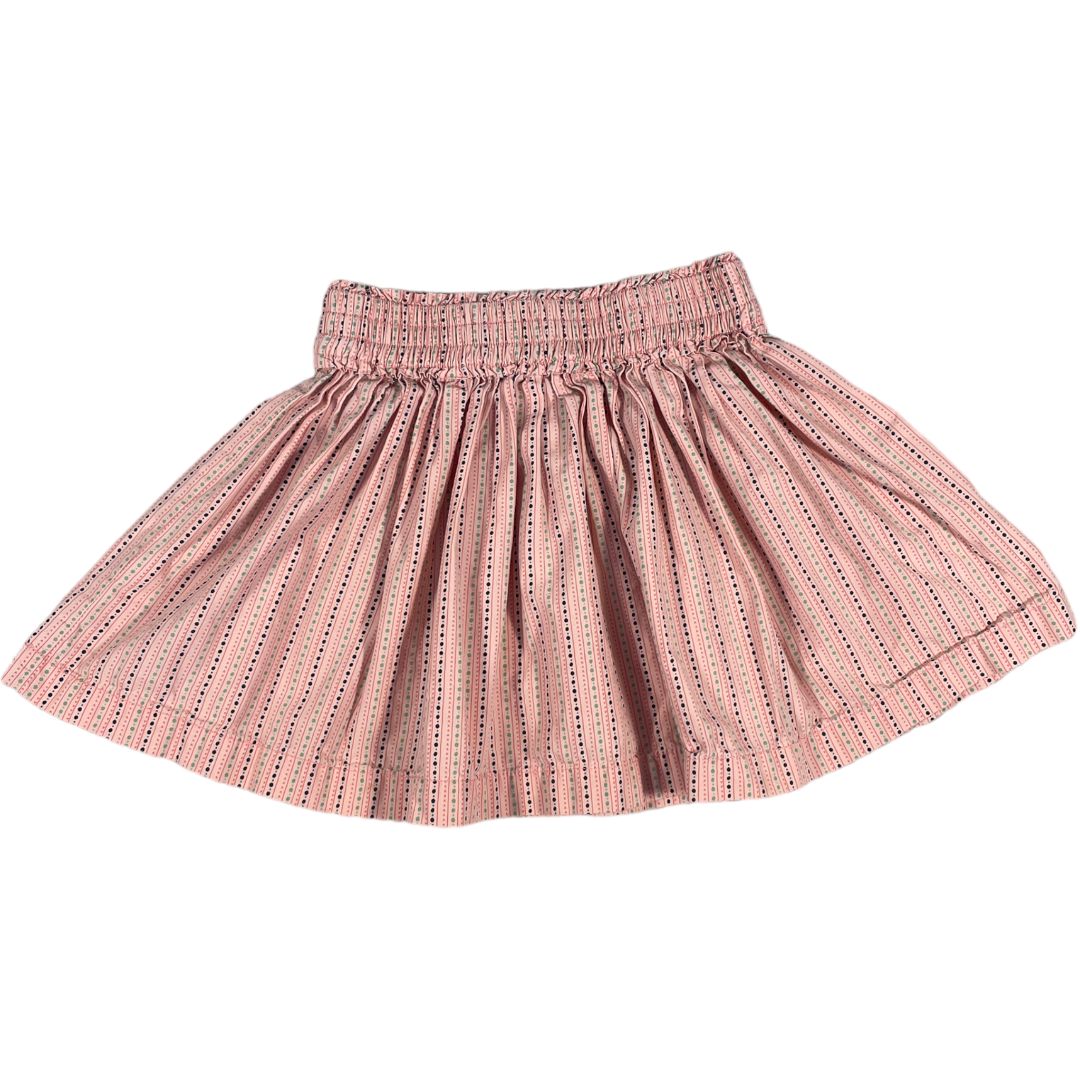 Hanna Andersson Peach Stripe Skirt (5 Girls)