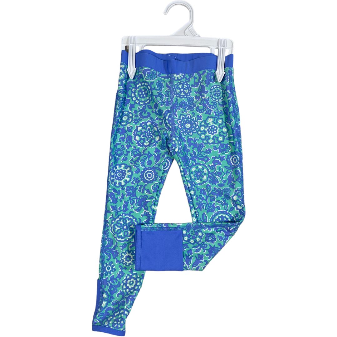 Coolibar Blue SPF 50+ Pants Floral (18/24M Girls)
