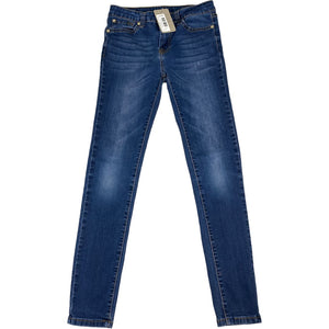 7 for All Mankind Blue Skinny Jeans (12 Girls)