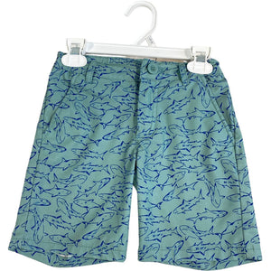 Cat & Jack Blue Shark Shorts (6 Boys)