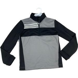 Adidas Grey & Black 1/4 Zip Pullover (8/10 Boys)