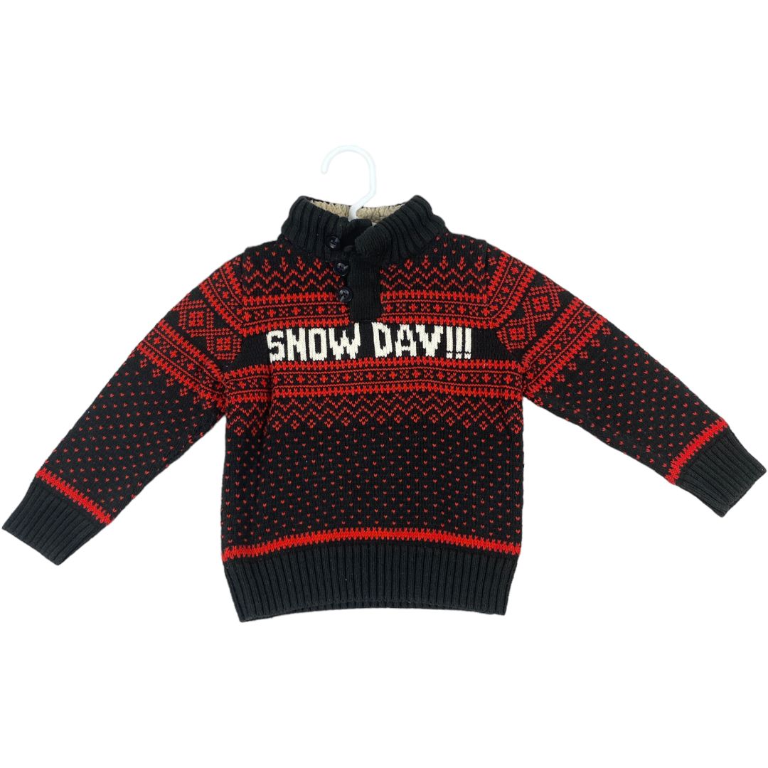 Gap Black Snow Day Sweater (5 Boys)
