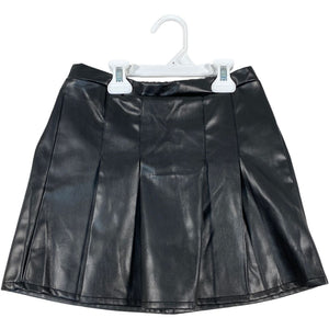 Kensie Black Vegan Leather Skirt (10 Girls)