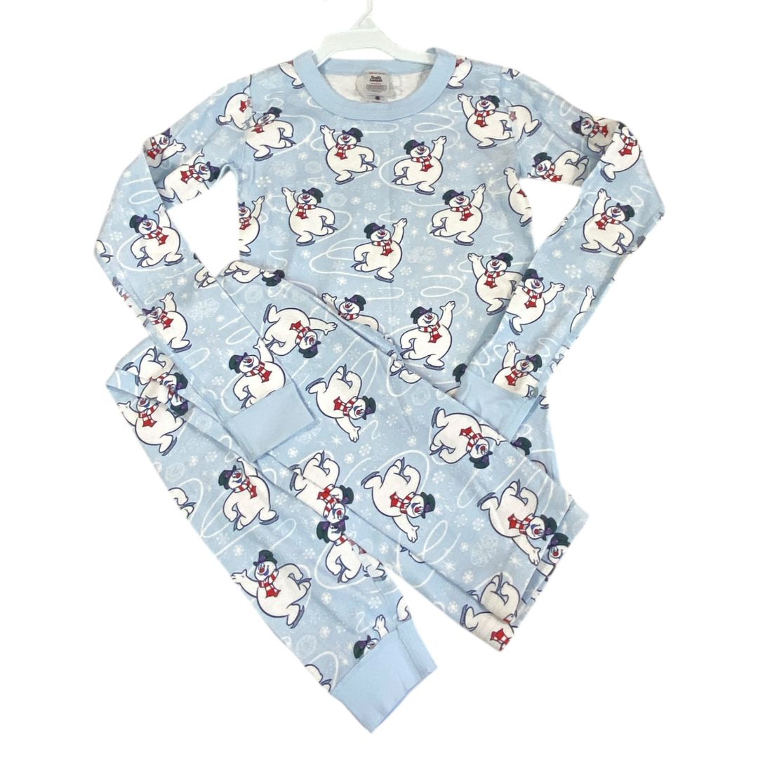 Hanna Andersson Blue Organic Frosty Pajamas (10 Neutral)