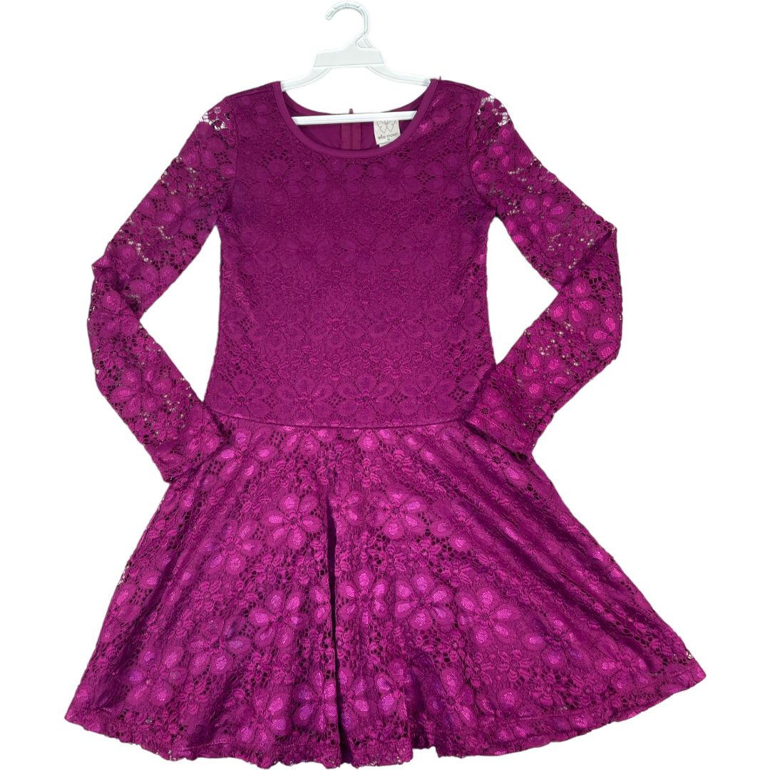 Ella Moss Purple Lace Dress (14 Girls)